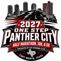 One Step Panther City Half Marathon, 10K, & 5K logo