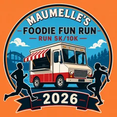 The Maumelle Foodie 5k/10k Fun Run logo