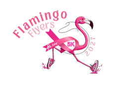 Flamingo Flyers 5k logo