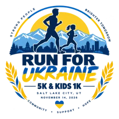 Run for Ukraine logo