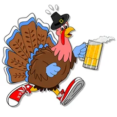 Turkey Wobble at the Brewery - Walk and Ride logo