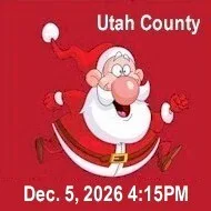 Utah Santa Run - Utah County logo