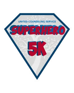 UCS Superhero 5K and Kids' Dash logo