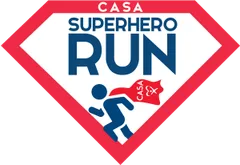 CASA Superhero 5K and Kids 1 Mile logo