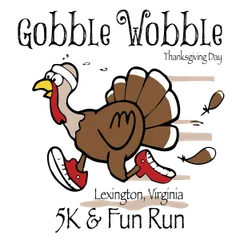 Lexington Gobble Wobble 5k logo
