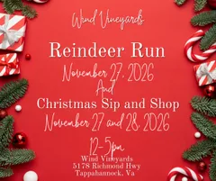 Wind Vineyards Reindeer Run/Walk logo