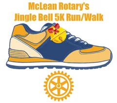 McLean Rotary's Jingle Bell 5K Run/Walk logo