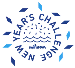 2027 SwimRVA New Year's Challenge logo