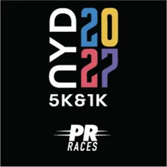 =PR= Races: New Year's Day 5K & 1K logo