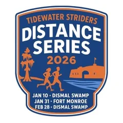Tidewater Striders 2027 Distance Series #2 at the Historic Fort Monroe logo