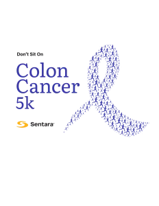 2026 Don't Sit on Colon Cancer 5K & 1 Mile Walk logo