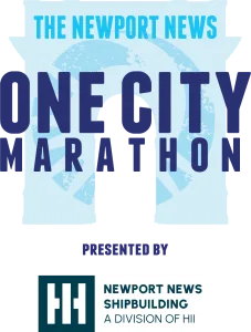 Newport News One City Marathon logo