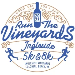 Run the Vineyards - Ingleside Vineyards 5K/8K logo