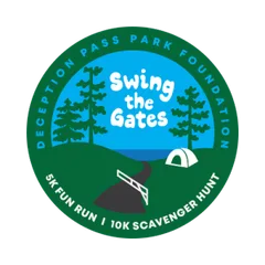 Swing the Gates 5k and 10k logo
