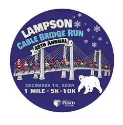 Lampson Cable Bridge Run logo