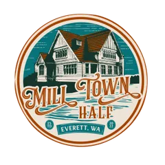 2027 Mill Town Half Marathon, 10K and 5K logo