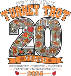 Huntington West Virginia Turkey Trot logo