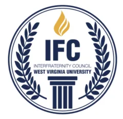 WVU IFC 5k logo