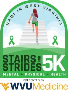 Stairs for Strides 5K logo