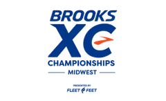 Brooks Midwest XC Championships logo