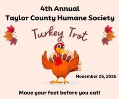 Taylor County Humane Society Turkey Trot logo