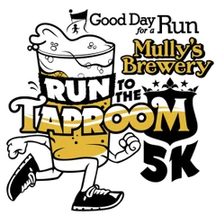 Run to the Taproom - Mully's Brewery Father's Day 5K logo