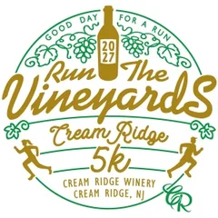 Run the Vineyards - Cream Ridge Winery 5K logo