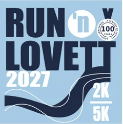 Run 'n Lovett 2027 logo