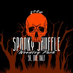 Spooky Shuffle - 5k, 10k, Half Marathon logo