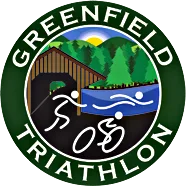 43rd Annual Greenfield Triathlon logo