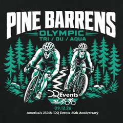 DQ Pine Barrens Olympic Triathlon, Duathlon, & Aquabike; Sprint Triathlon & Aquathlon *# logo