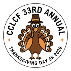 CCLCF Thanksgiving Run & Food Drive logo