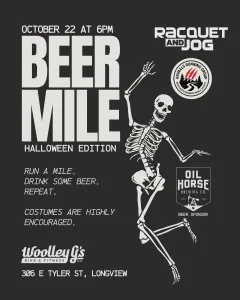 Beer Mile - Halloween Edition logo
