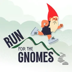 Run for the Gnomes Half Marathon & 5K logo