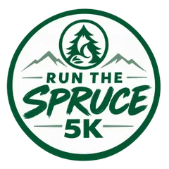 Run the Spruce 5K and 1K Fun Run logo