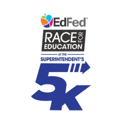 The EdFed Race for Education at the Superintendent’s 5K logo