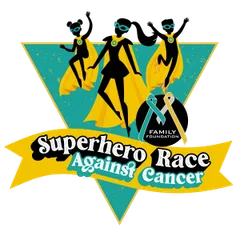 M Family Foundation's 2027 Superhero Race Against Cancer 5K logo