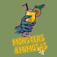 Monsters & Mimosas 5K - Diamond Lake logo