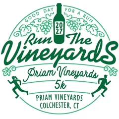 Run the Vineyards - Priam Vineyards 5K logo