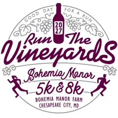 Run the Vineyards - Bohemia Manor Farm 5K & 8K logo
