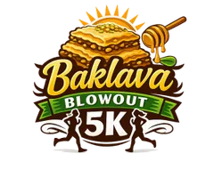 Baklava Blowout 5k logo
