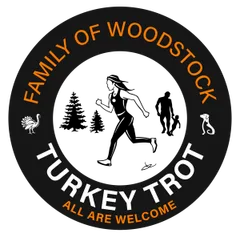 2026 Woodstock Turkey Trot logo