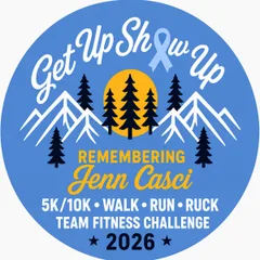 Get Up Show Up Community Day~Remembering Jenn Casci logo