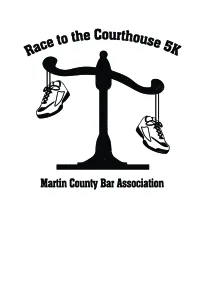 The Race To The Courthouse 5K Run/Walk logo