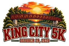 King City 5K Run logo