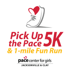 Pick Up the Pace 5K & 1 Mile Fun Run logo