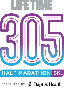 Life Time 305 Half Marathon and 5K Presented by Baptist Health logo