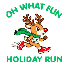 OH WHAT FUN HOLIDAY RUN logo