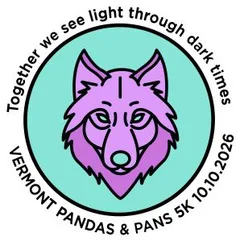 Vermont PANDAS & PANS Awareness 5K Run/Walk logo