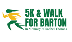 5k & Walk for Barton In Memory of Rachel Thomas logo